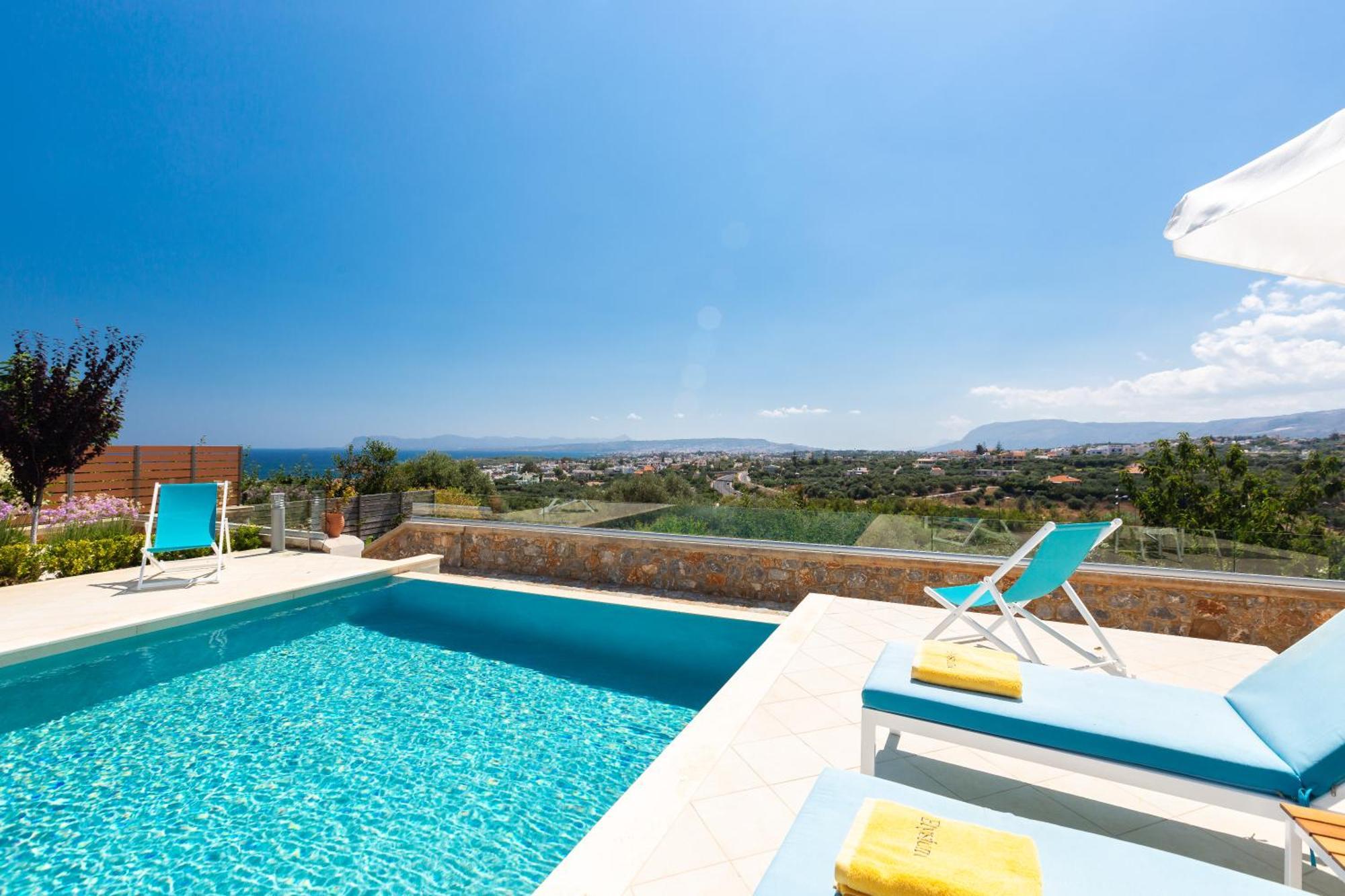 Villa Elysium Seaview Oasis à Kato Galatas Extérieur photo